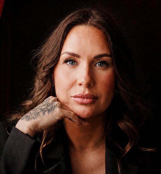 Portret van Serena Franken