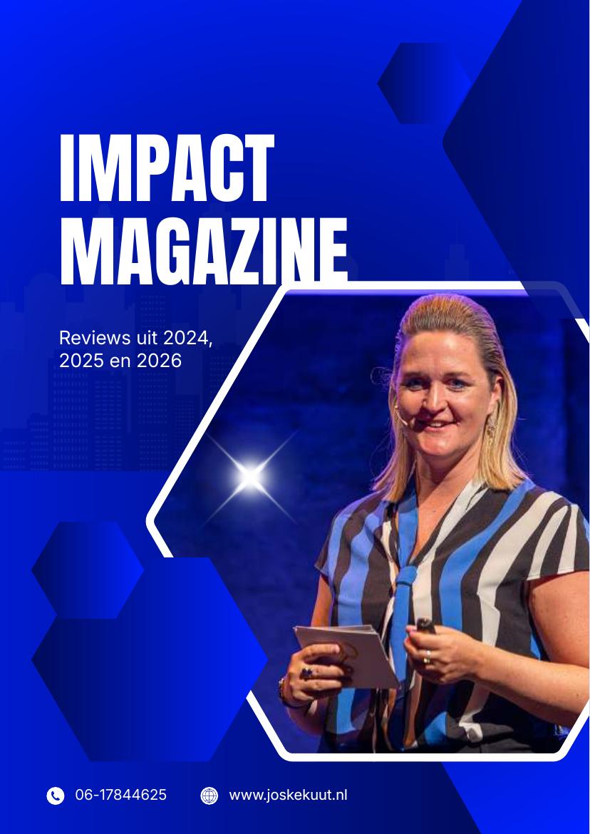 Cover van het Impact Magazine van Joske Kuut