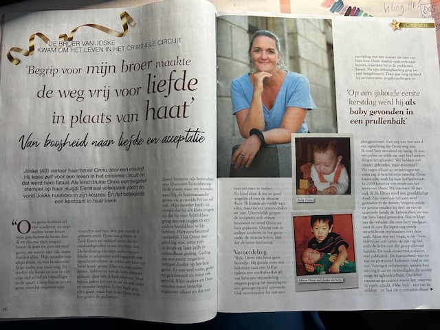 Magazine-spread in Mijn Geheim